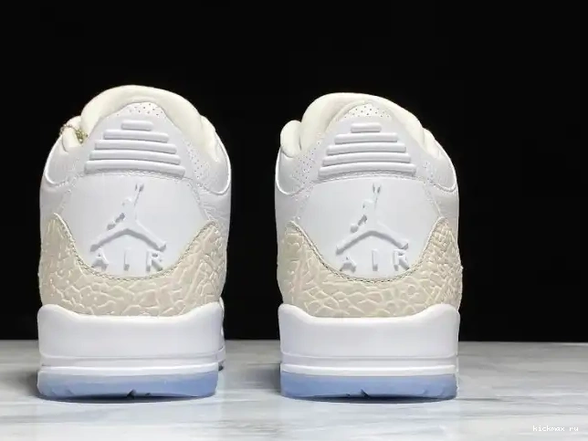 Rep MAX Jordan Retro White 136064-111 Triple Air 3 0401